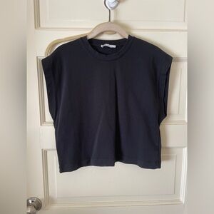Zara Black Muscle Tee